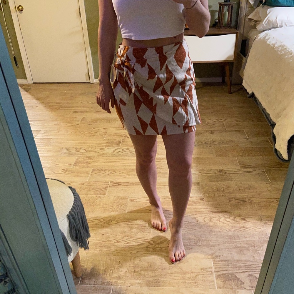 Tribal print skirt NWT